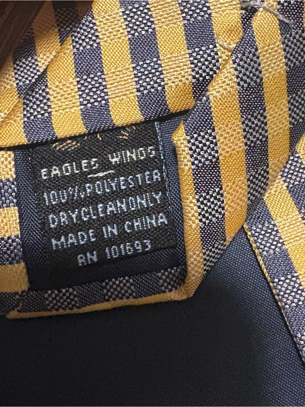 Vintage Eagles Wings & Silk RM Sport Michigan Wolverines Ties Lot of 2 - Picture 7 of 8